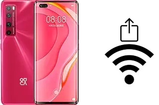 Générer un QR code avec la clé Wifi sur un Huawei nova 7 Pro 5G