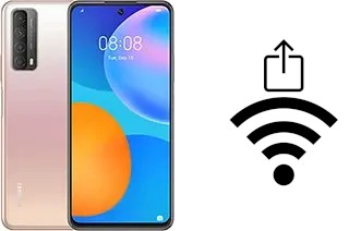 Générer un QR code avec la clé Wifi sur un Huawei Y7a