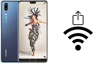 Générer un QR code avec la clé Wifi sur un Huawei P20