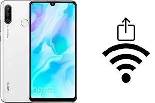 Générer un QR code avec la clé Wifi sur un Huawei P30 lite