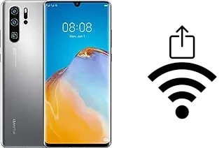 Générer un QR code avec la clé Wifi sur un Huawei P30 Pro New Edition