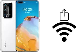 Générer un QR code avec la clé Wifi sur un Huawei P40 Pro+