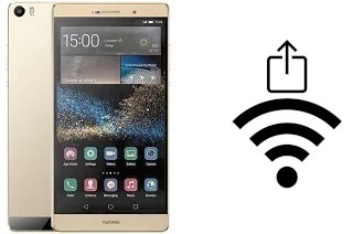 Générer un QR code avec la clé Wifi sur un Huawei P8max