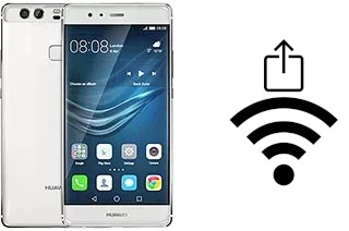 Générer un QR code avec la clé Wifi sur un Huawei P9 Plus