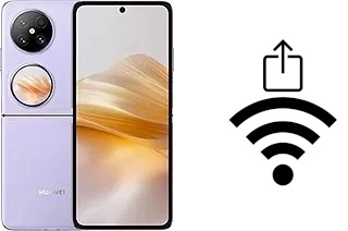 Générer un QR code avec la clé Wifi sur un Huawei Pocket 2