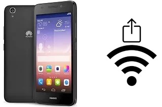 Générer un QR code avec la clé Wifi sur un Huawei SnapTo