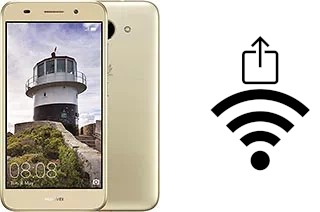 Générer un QR code avec la clé Wifi sur un Huawei Y3 (2018)