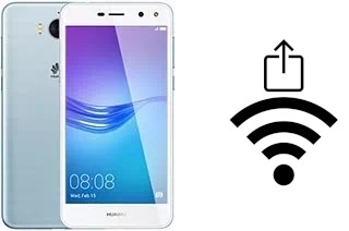 Générer un QR code avec la clé Wifi sur un Huawei Y5 (2017)