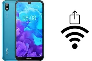 Générer un QR code avec la clé Wifi sur un Huawei Y5 (2019)