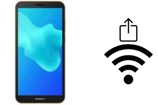 Générer un QR code avec la clé Wifi sur un Huawei Y5 Neo