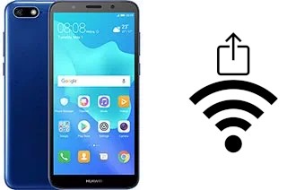 Générer un QR code avec la clé Wifi sur un Huawei Y5 lite (2018)