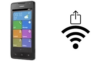 Générer un QR code avec la clé Wifi sur un Huawei Ascend Y530