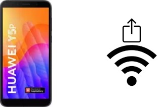 Générer un QR code avec la clé Wifi sur un Huawei Y5p