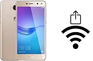 Générer un QR code avec la clé Wifi sur un Huawei Y6 (2017)