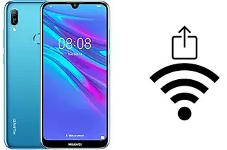 Générer un QR code avec la clé Wifi sur un Huawei Y6 (2019)