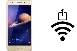 Générer un QR code avec la clé Wifi sur un Huawei Y6 II