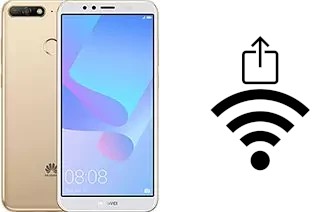 Générer un QR code avec la clé Wifi sur un Huawei Y6 Prime (2018)