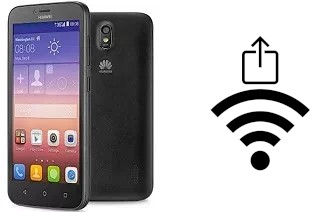 Générer un QR code avec la clé Wifi sur un Huawei Y625