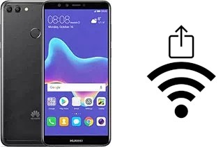 Générer un QR code avec la clé Wifi sur un Huawei Y9 (2018)