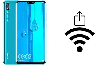 Générer un QR code avec la clé Wifi sur un Huawei Y9 (2019)