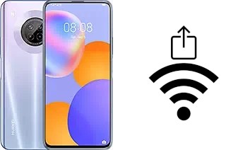 Générer un QR code avec la clé Wifi sur un Huawei Y9a