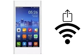 Générer un QR code avec la clé Wifi sur un iCell Ultimate W12