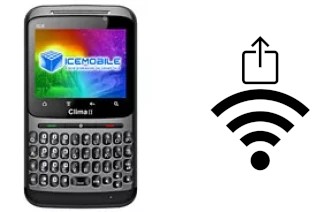 Générer un QR code avec la clé Wifi sur un Icemobile Clima II