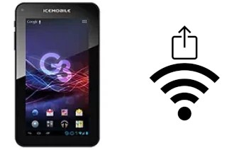 Générer un QR code avec la clé Wifi sur un Icemobile G3