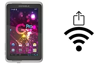 Générer un QR code avec la clé Wifi sur un Icemobile G7 Pro