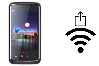 Générer un QR code avec la clé Wifi sur un Icemobile Shine