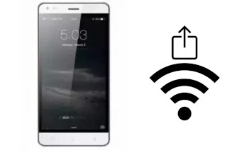 Générer un QR code avec la clé Wifi sur un Ilovfa F503