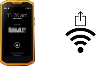 Générer un QR code avec la clé Wifi sur un iMan i8800