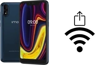 Générer un QR code avec la clé Wifi sur un IMO Q4 Pro