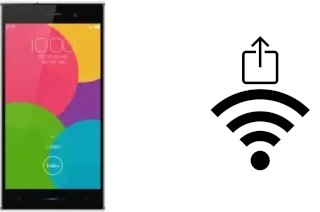 Générer un QR code avec la clé Wifi sur un iNew L3