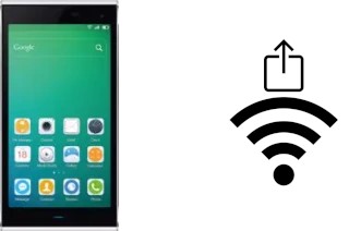 Générer un QR code avec la clé Wifi sur un iNew V7