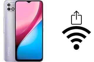 Générer un QR code avec la clé Wifi sur un Infinix Hot 10i