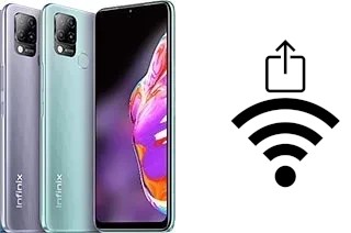 Générer un QR code avec la clé Wifi sur un Infinix Hot 10T