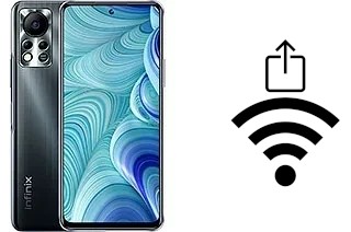 Générer un QR code avec la clé Wifi sur un Infinix Hot 11s NFC