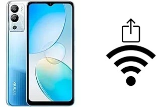 Générer un QR code avec la clé Wifi sur un Infinix Hot 12i