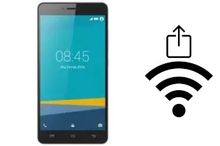 Générer un QR code avec la clé Wifi sur un Infinix Hot 3