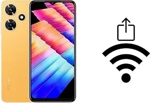 Générer un QR code avec la clé Wifi sur un Infinix Hot 30i