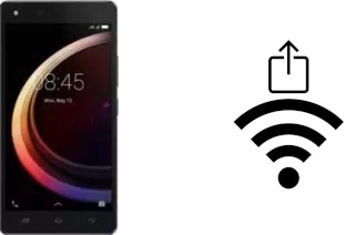 Générer un QR code avec la clé Wifi sur un Infinix Hot 4 Pro