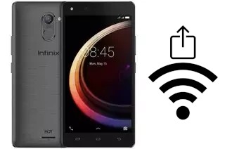 Générer un QR code avec la clé Wifi sur un Infinix Hot 4