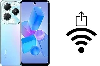 Générer un QR code avec la clé Wifi sur un Infinix Hot 40