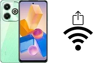 Générer un QR code avec la clé Wifi sur un Infinix Hot 40i