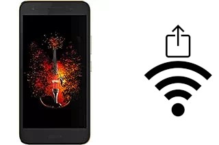 Générer un QR code avec la clé Wifi sur un Infinix Hot 5