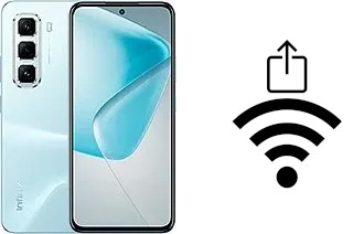 Comment générer un QR code avec le clé de sécurité réseau Wifi sur un Infinix Hot 50 Pro 4G