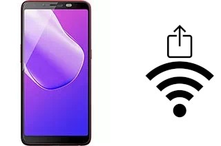 Générer un QR code avec la clé Wifi sur un Infinix Hot 6