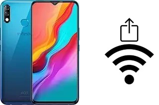 Générer un QR code avec la clé Wifi sur un Infinix Hot 8 Lite