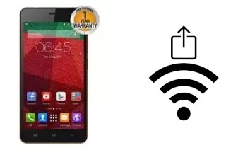 Générer un QR code avec la clé Wifi sur un Infinix Hot Note